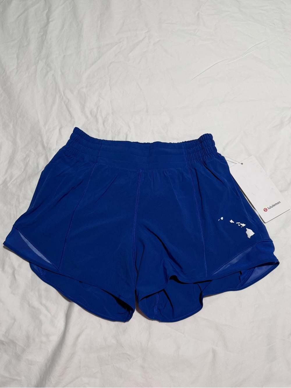 NWT lululemon HAWAII EXCLUSIVE Shorty Short 4” Cobalt Blue Size 6